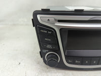 2014 Hyundai Accent Radio AM FM Cd Player Receiver Replacement P/N:961701R1104X AC180SBAN,P, TQ8-AC1B0SBAN Fits OEM Used Aut