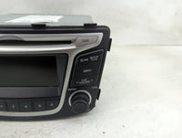 2014 Hyundai Accent Radio AM FM Cd Player Receiver Replacement P/N:961701R1104X AC180SBAN,P, TQ8-AC1B0SBAN Fits OEM Used Aut