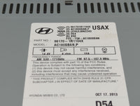 2014 Hyundai Accent Radio AM FM Cd Player Receiver Replacement P/N:961701R1104X AC180SBAN,P, TQ8-AC1B0SBAN Fits OEM Used Aut