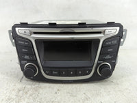2012-2014 Hyundai Accent Radio AM FM Cd Player Receiver Replacement P/N:96170-1R1104X Fits Fits 2012 2013 2014 OEM Used Auto