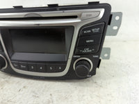 2012-2014 Hyundai Accent Radio AM FM Cd Player Receiver Replacement P/N:96170-1R1104X Fits Fits 2012 2013 2014 OEM Used Auto