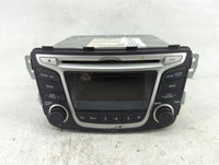 2014 Hyundai Accent Radio AM FM Cd Player Receiver Replacement P/N:96170-1R1104X D54V9TE503313N Fits OEM Used Auto Parts - O