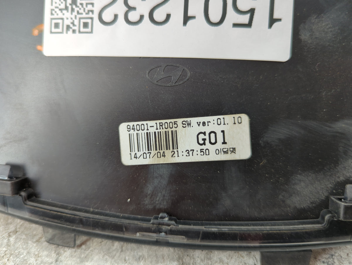 2013-2014 Hyundai Accent Instrument Cluster Speedometer Gauges P/N:94001-1R005 Miles: Fits Fits 2013 2014 OEM Used Auto Part