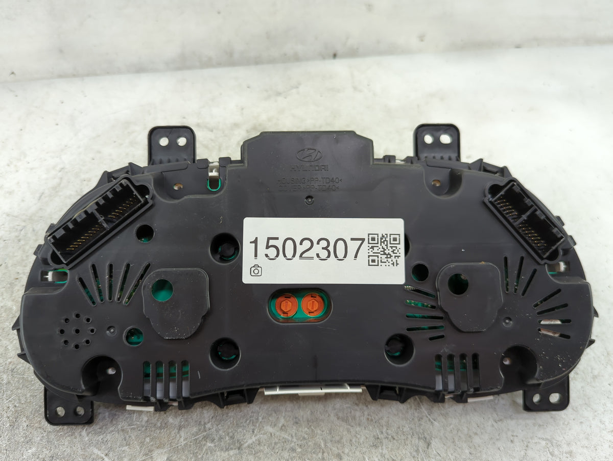 2013-2014 Hyundai Accent Instrument Cluster Speedometer Gauges P/N:94001-1R005 Miles: Fits Fits 2013 2014 OEM Used Auto Part