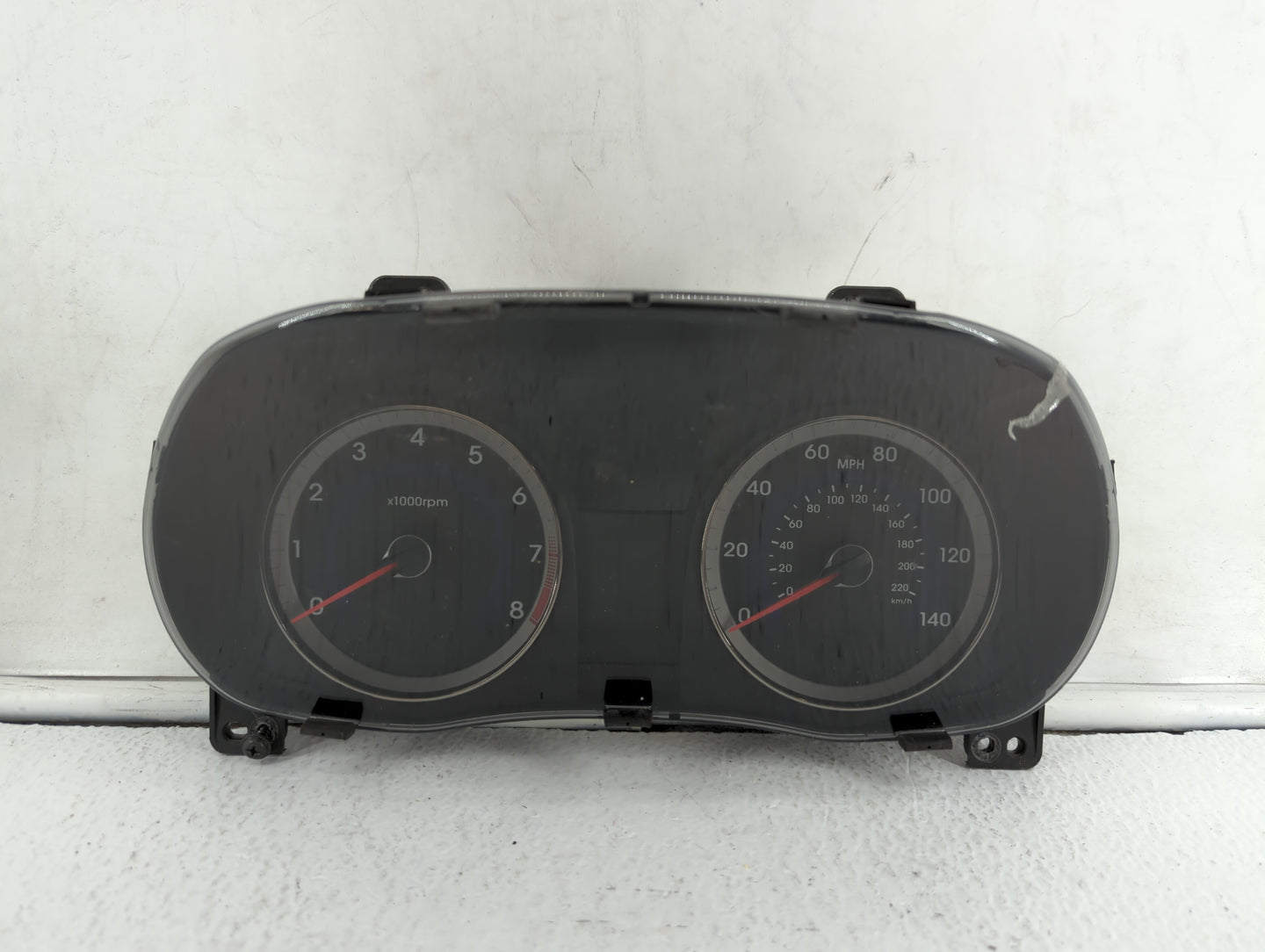 2013-2014 Hyundai Accent Instrument Cluster Speedometer Gauges P/N:94001-1R015 Fits Fits 2013 2014 OEM Used Auto Parts - Oem