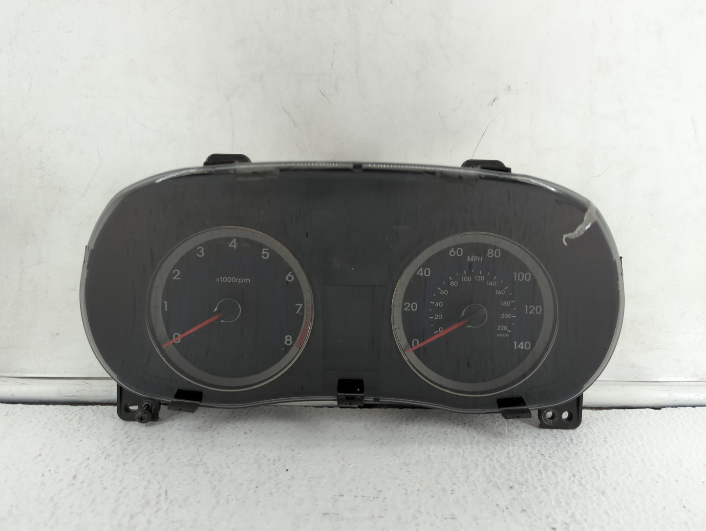 2013-2014 Hyundai Accent Instrument Cluster Speedometer Gauges P/N:94001-1R015 Fits Fits 2013 2014 OEM Used Auto Parts - Oem