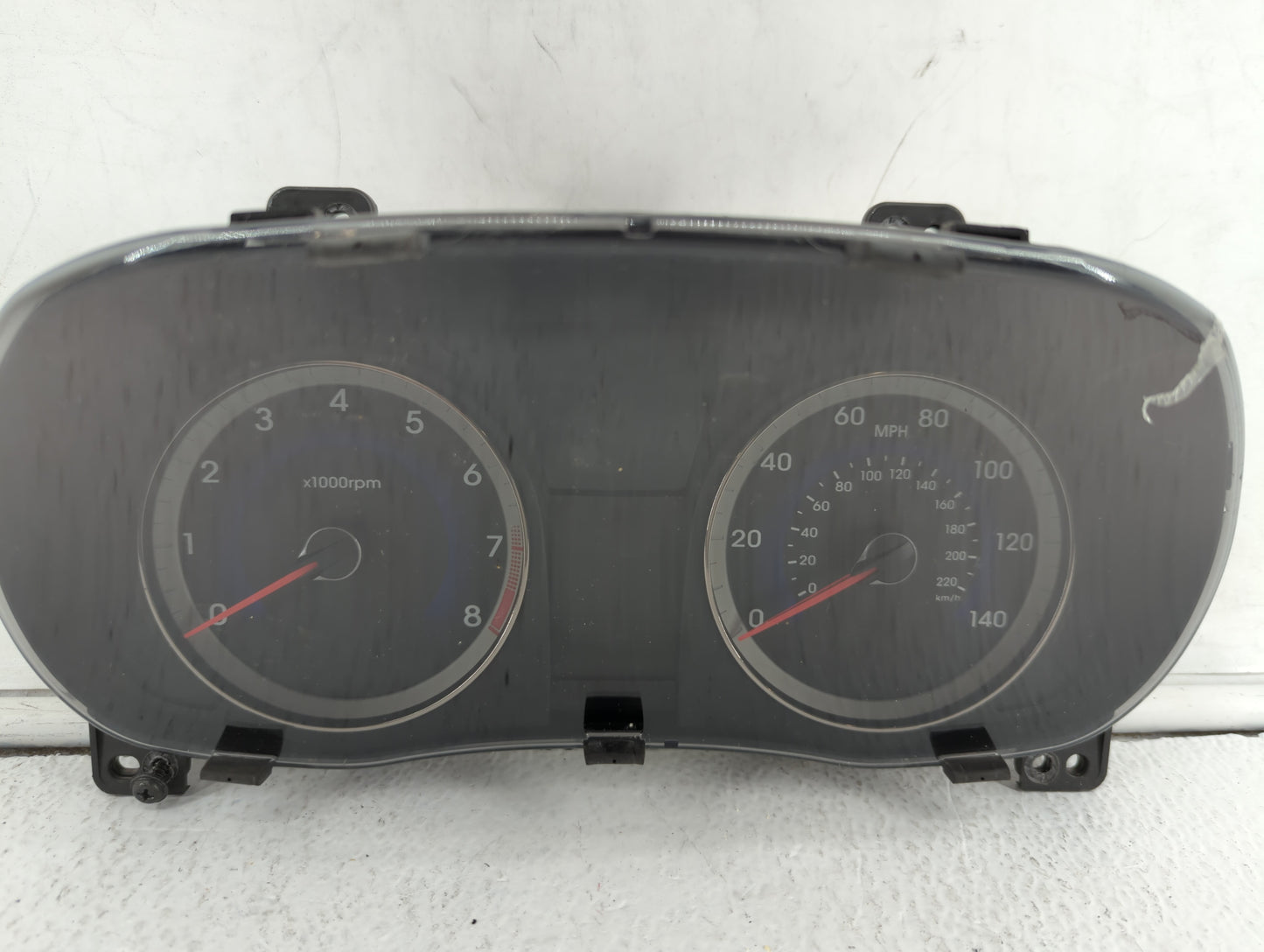 2013-2014 Hyundai Accent Instrument Cluster Speedometer Gauges P/N:94001-1R015 Fits Fits 2013 2014 OEM Used Auto Parts - Oem