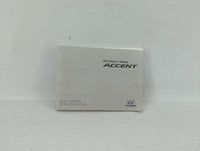 2014 Hyundai Accent Owners Manual Book Guide OEM Used Auto Parts - Oemusedautoparts1.com