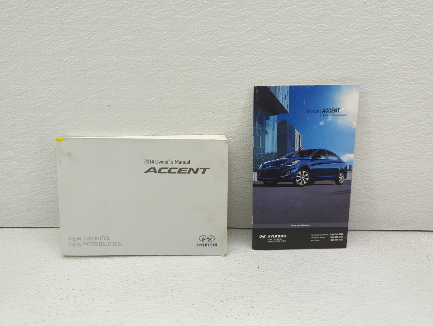 2014 Hyundai Accent Owners Manual Book Guide OEM Used Auto Parts - Oemusedautoparts1.com