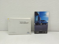 2014 Hyundai Accent Owners Manual Book Guide OEM Used Auto Parts - Oemusedautoparts1.com