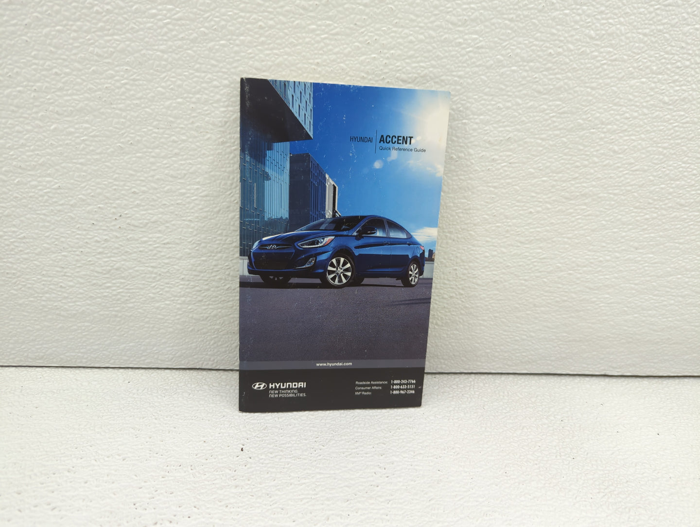 2014 Hyundai Accent Owners Manual Book Guide OEM Used Auto Parts - Oemusedautoparts1.com