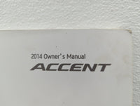 2014 Hyundai Accent Owners Manual Book Guide OEM Used Auto Parts - Oemusedautoparts1.com