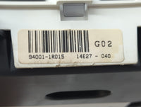 2013-2014 Hyundai Accent Instrument Cluster Speedometer Gauges P/N:94001-1R015 Fits Fits 2013 2014 OEM Used Auto Parts - Oem