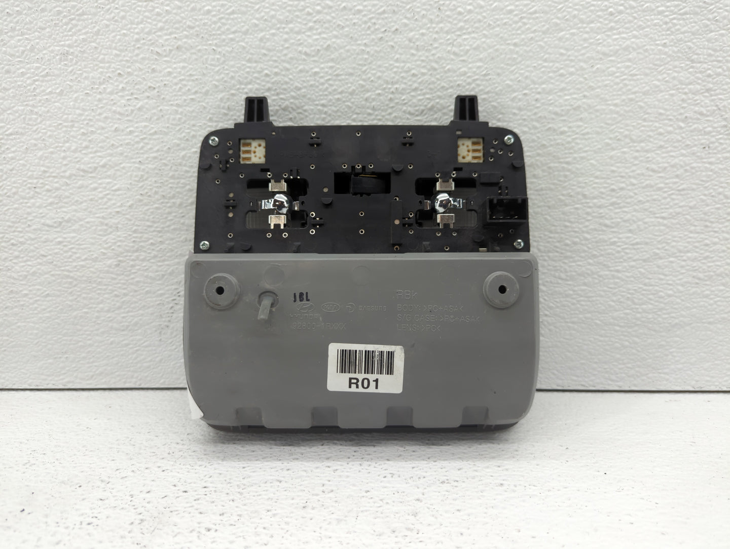 2012-2017 Hyundai Accent Overhead Roof Console Grey 461518 - Oemusedautoparts1.com