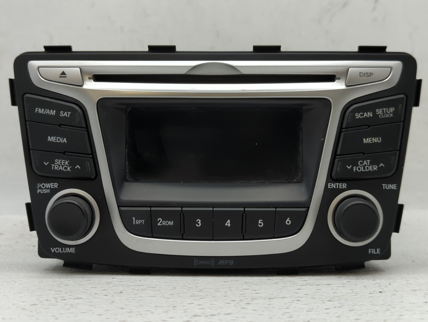 2014-2014 Hyundai Accent Am Fm Cd Player Radio Receiver - Oemusedautoparts1.com
