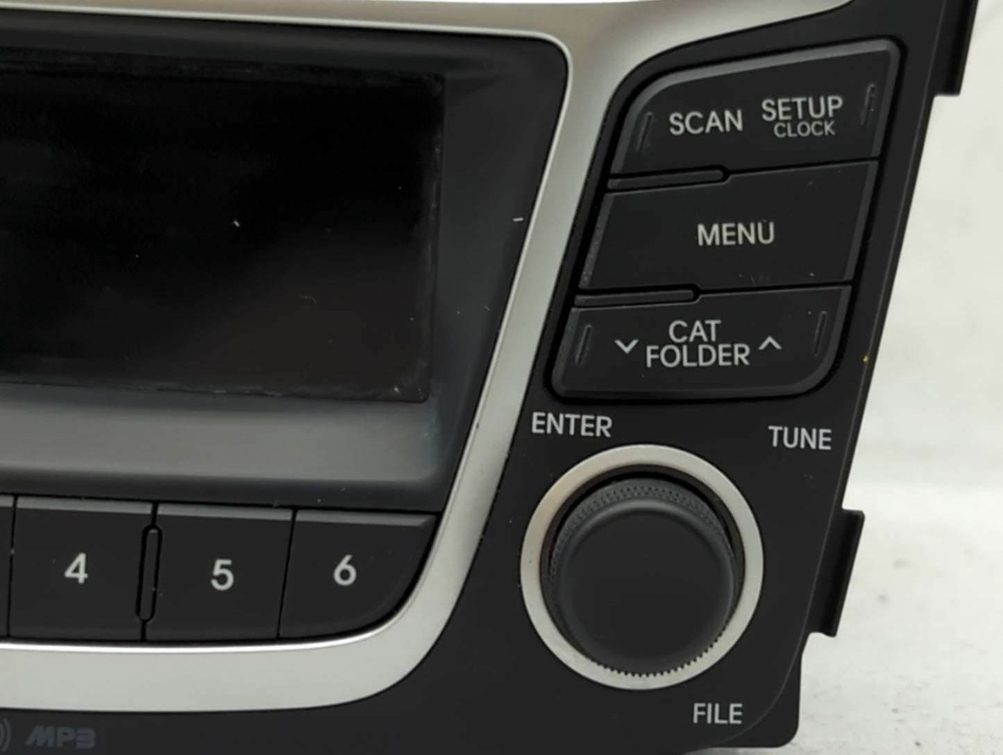 2014-2014 Hyundai Accent Am Fm Cd Player Radio Receiver - Oemusedautoparts1.com