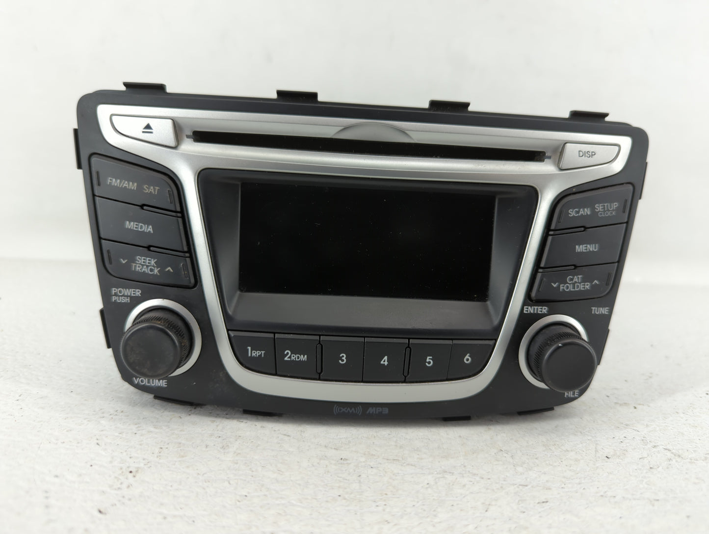 2014-2014 Hyundai Accent Am Fm Cd Player Radio Receiver - Oemusedautoparts1.com
