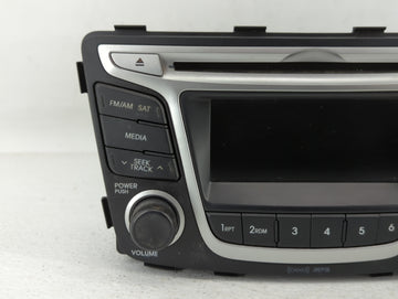 2014-2014 Hyundai Accent Am Fm Cd Player Radio Receiver