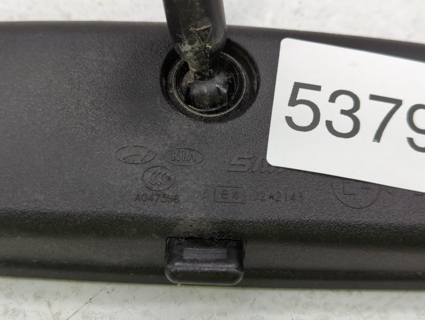 2014 Hyundai Accent Interior Rear View Mirror Replacement OEM Fits OEM Used Auto Parts - Oemusedautoparts1.com