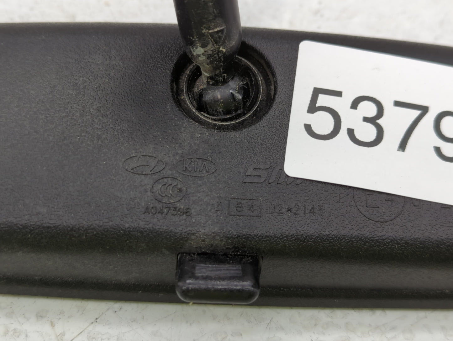 2014 Hyundai Accent Interior Rear View Mirror Replacement OEM Fits OEM Used Auto Parts - Oemusedautoparts1.com