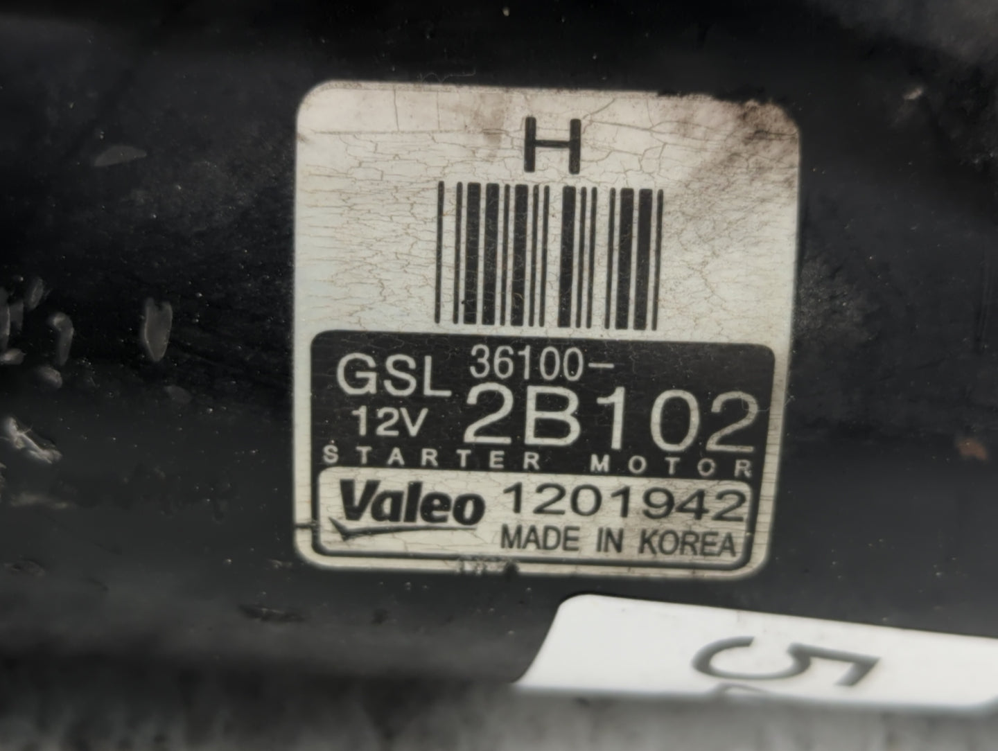 2012-2017 Hyundai Accent Car Starter Motor Solenoid OEM P/N:36100-2B102 Fits Fits 2012 2013 2014 2015 2016 2017 OEM Used Aut