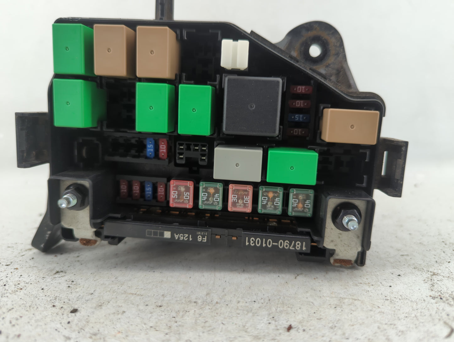2013-2014 Hyundai Accent Fusebox Fuse Box Panel Relay Module P/N:91220-1R427 Fits Fits 2013 2014 OEM Used Auto Parts - Oemus