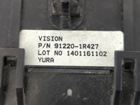 2013-2014 Hyundai Accent Fusebox Fuse Box Panel Relay Module P/N:91220-1R427 Fits Fits 2013 2014 OEM Used Auto Parts - Oemus