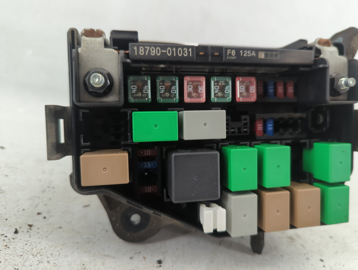 2013-2014 Hyundai Accent Fusebox Fuse Box Panel Relay Module P/N:91220-1R617 Fits Fits 2013 2014 OEM Used Auto Parts - Oemus