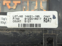 2013-2014 Hyundai Accent Fusebox Fuse Box Panel Relay Module P/N:91220-1R617 Fits Fits 2013 2014 OEM Used Auto Parts - Oemus