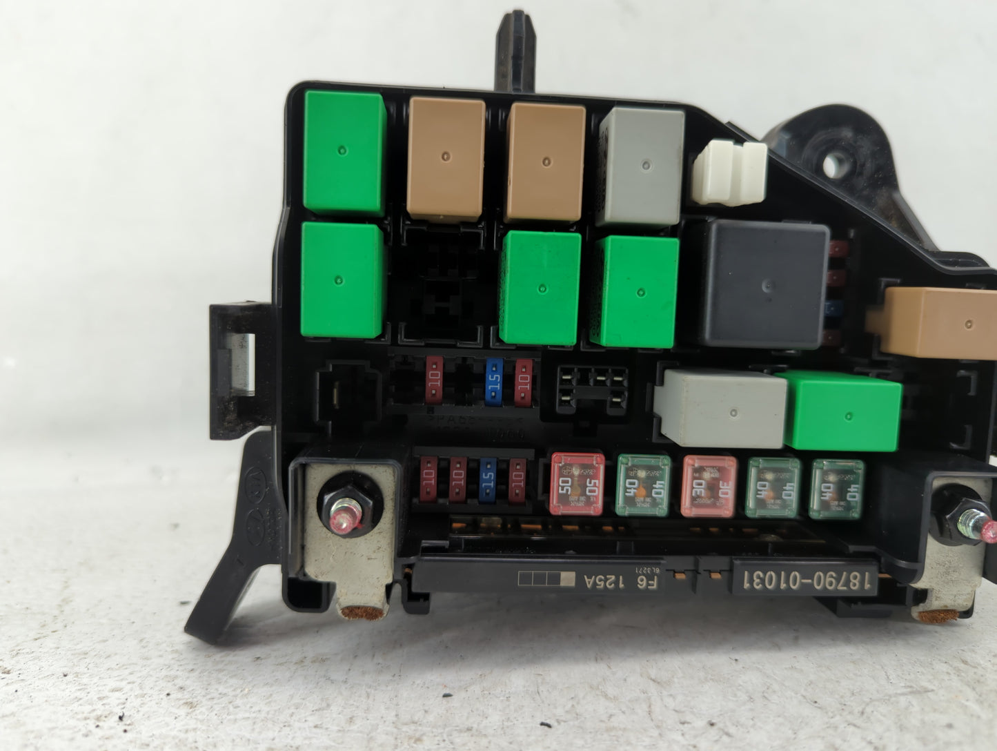2013-2014 Hyundai Accent Fusebox Fuse Box Panel Relay Module P/N:91420-1R761 Fits Fits 2013 2014 OEM Used Auto Parts - Oemus