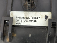 2013-2014 Hyundai Accent Fusebox Fuse Box Panel Relay Module P/N:91220-1R617 Fits Fits 2013 2014 OEM Used Auto Parts - Oemus