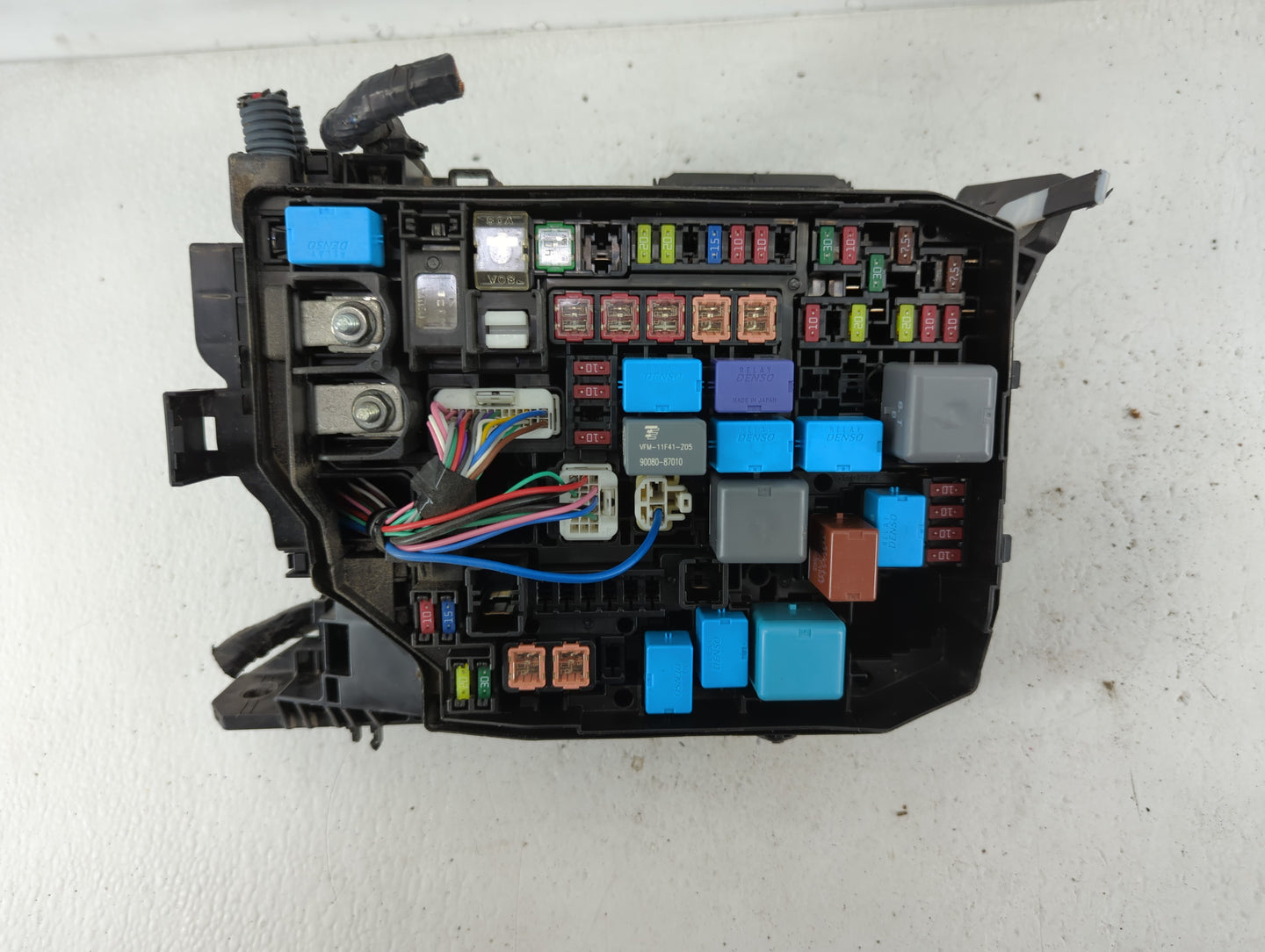2013-2014 Hyundai Accent Fusebox Fuse Box Panel Relay Module P/N:91220-1R427 Fits Fits 2013 2014 OEM Used Auto Parts - Oemus