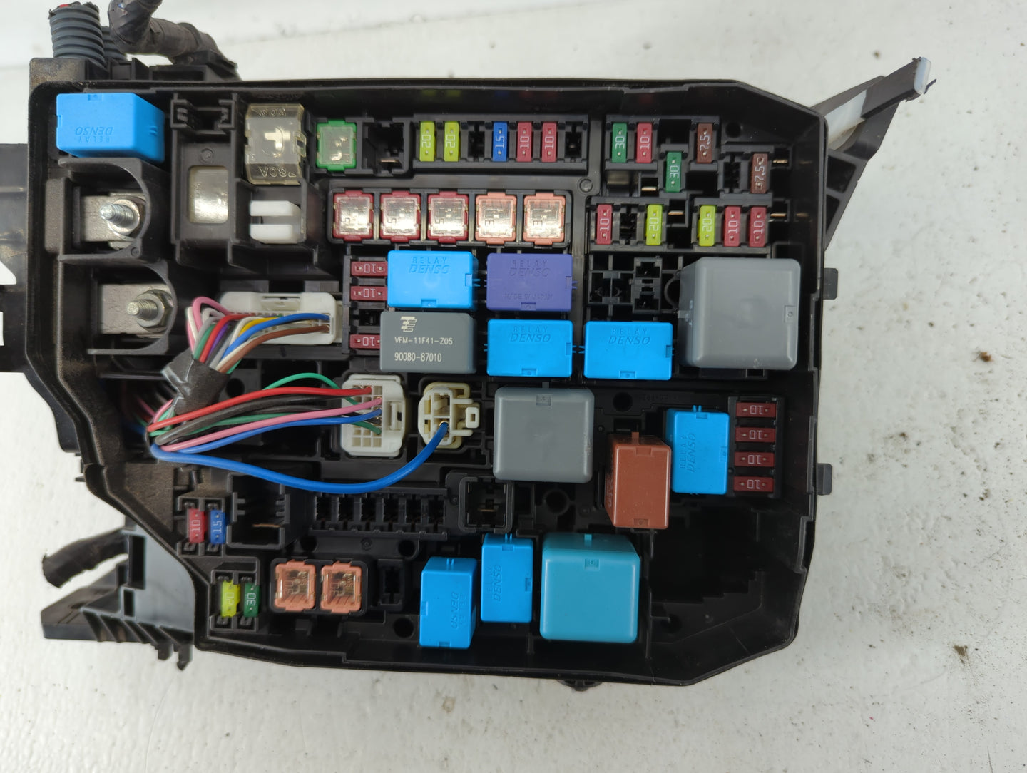 2013-2014 Hyundai Accent Fusebox Fuse Box Panel Relay Module P/N:91220-1R427 Fits Fits 2013 2014 OEM Used Auto Parts - Oemus