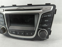 2014 Hyundai Accent Radio AM FM Cd Player Receiver Replacement P/N:96170-1R1104X Fits OEM Used Auto Parts - Oemusedautoparts