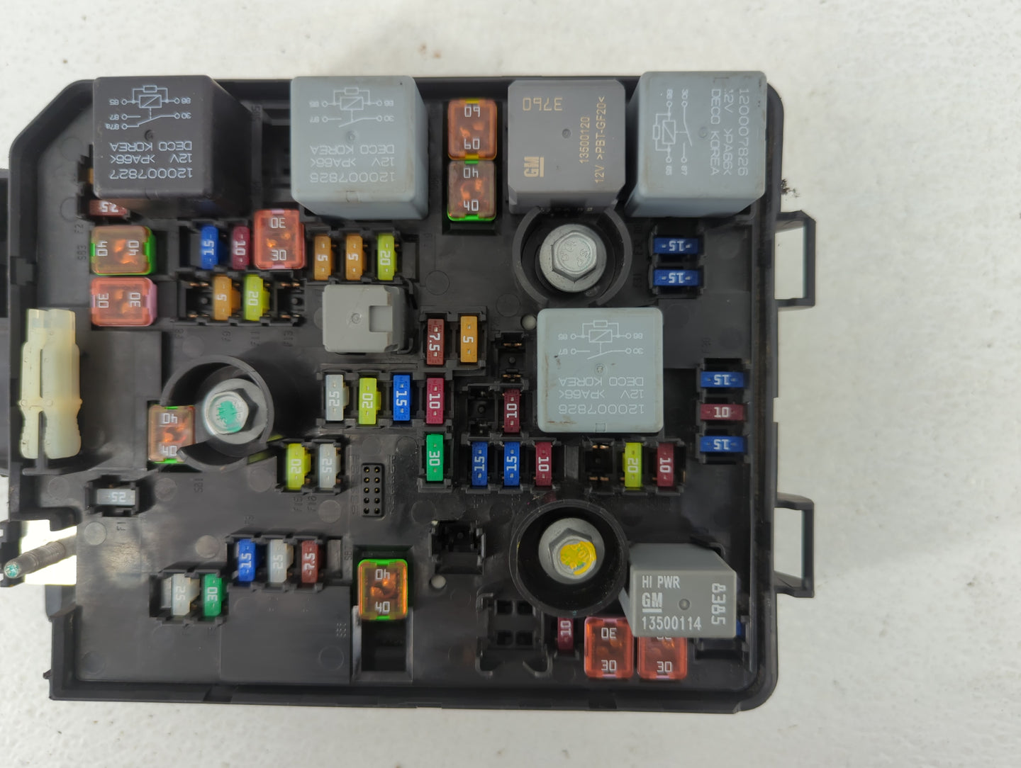 2014 Hyundai Accent Fusebox Fuse Box Panel Relay Module P/N:95131331 A37 Fits OEM Used Auto Parts - Oemusedautoparts1.com