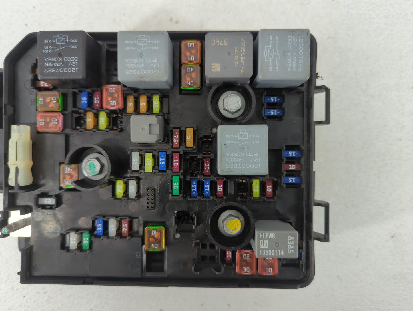 2014 Hyundai Accent Fusebox Fuse Box Panel Relay Module P/N:95131331 A37 Fits OEM Used Auto Parts - Oemusedautoparts1.com