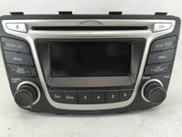 2014 Hyundai Accent Radio AM FM Cd Player Receiver Replacement P/N:96170-1R1104X Fits OEM Used Auto Parts - Oemusedautoparts