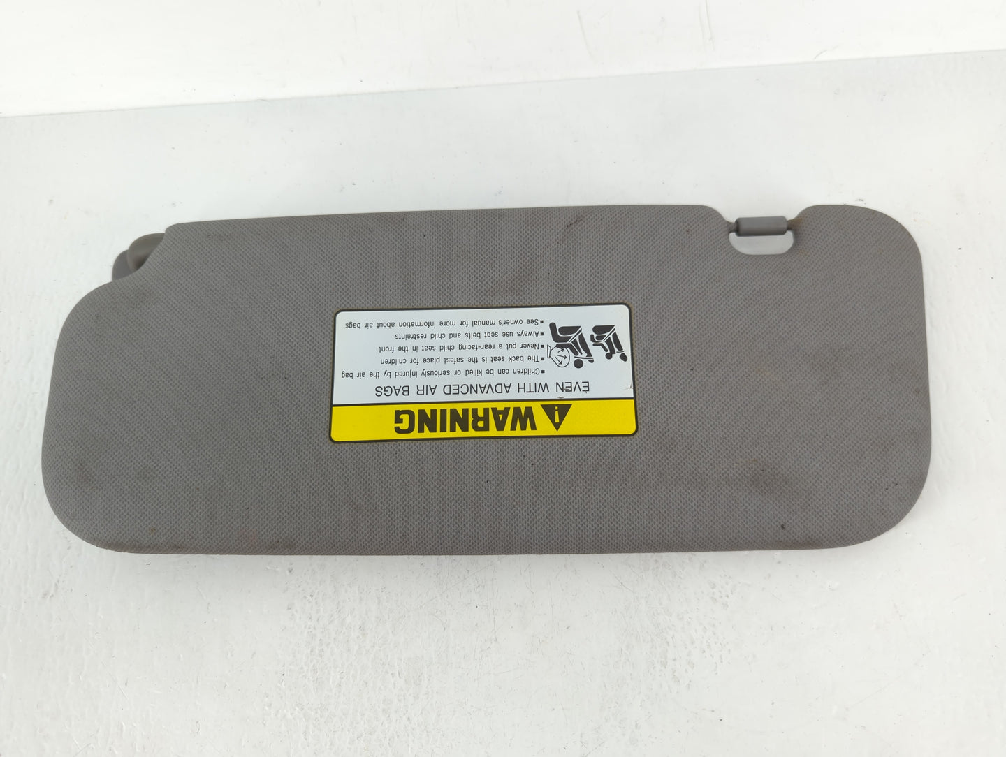 2014-2017 Hyundai Accent Sun Visor Shade Replacement Passenger Right Mirror Fits Fits 2014 2015 2016 2017 OEM Used Auto Part