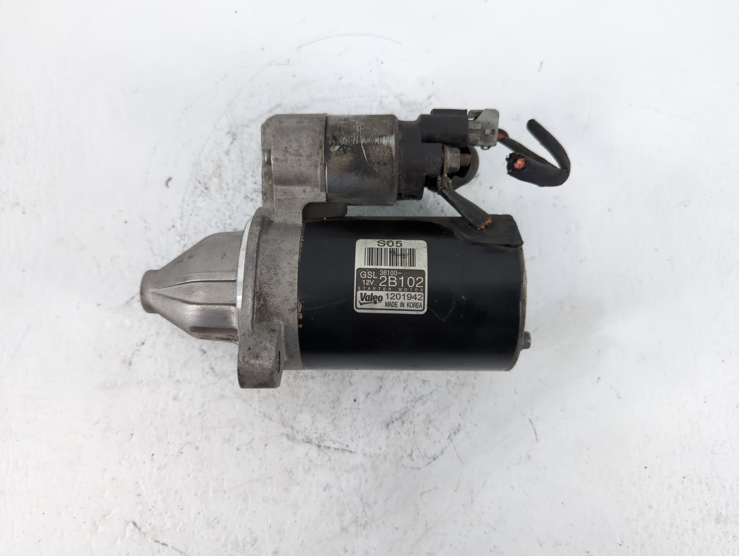 2012-2017 Hyundai Accent Car Starter Motor Solenoid OEM P/N:36100-2B102 1201942 Fits Fits 2012 2013 2014 2015 2016 2017 OEM 