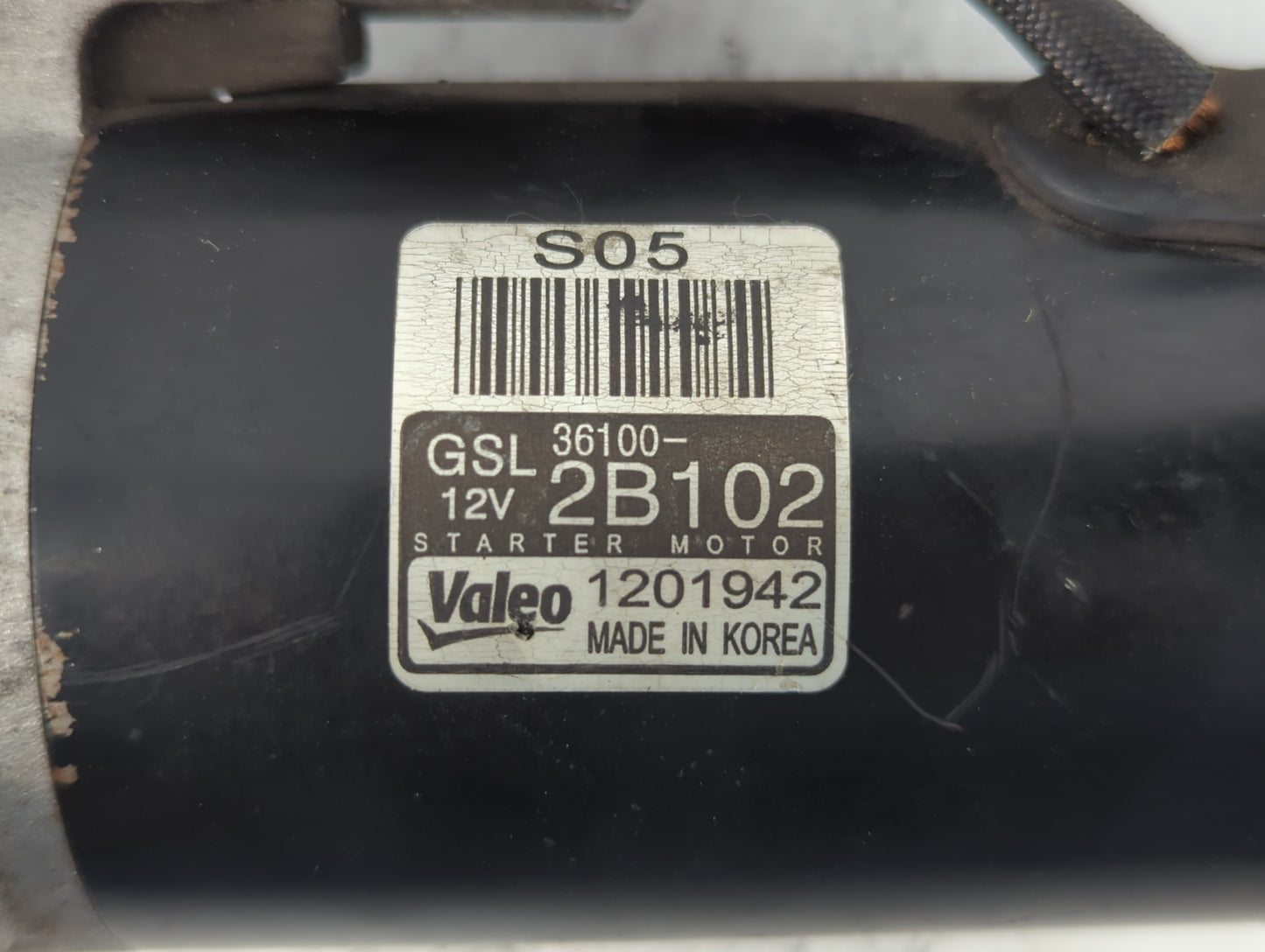 2012-2017 Hyundai Accent Car Starter Motor Solenoid OEM P/N:36100-2B102 1201942 Fits Fits 2012 2013 2014 2015 2016 2017 OEM 