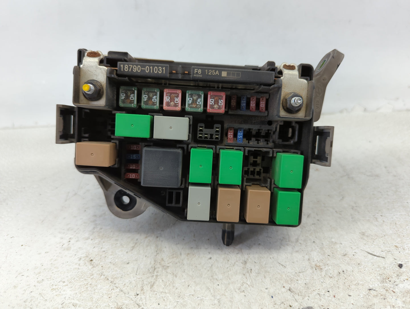 2013-2014 Hyundai Accent Fusebox Fuse Box Panel Relay Module P/N:912201R707 15416-007 Fits Fits 2013 2014 OEM Used Auto Part