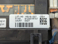 2013-2014 Hyundai Accent Fusebox Fuse Box Panel Relay Module P/N:912201R707 15416-007 Fits Fits 2013 2014 OEM Used Auto Part