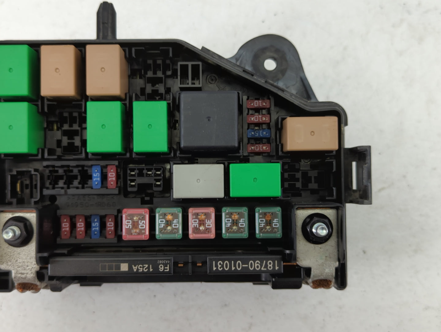 2013-2014 Hyundai Accent Fusebox Fuse Box Panel Relay Module P/N:912201R527 14430-013 Fits Fits 2013 2014 OEM Used Auto Part