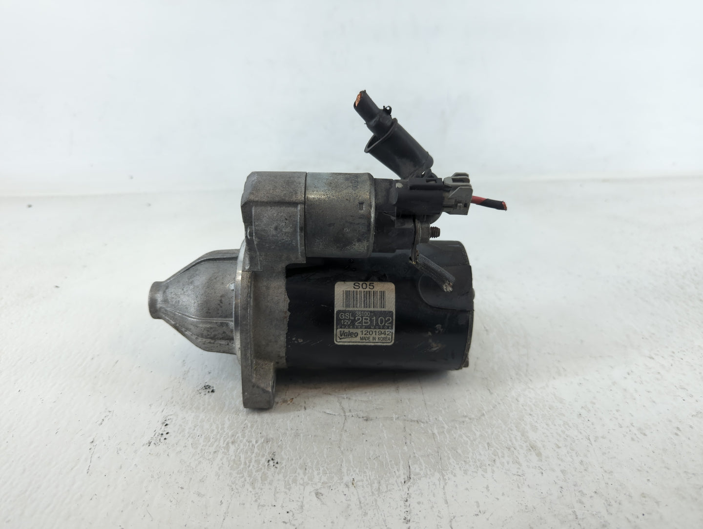 2014 Hyundai Accent Car Starter Motor Solenoid OEM P/N:1201942 36100-2B102 Fits OEM Used Auto Parts - Oemusedautoparts1.com