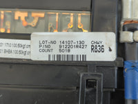 2013-2014 Hyundai Accent Fusebox Fuse Box Panel Relay Module P/N:912201R427 Fits Fits 2013 2014 OEM Used Auto Parts - Oemuse