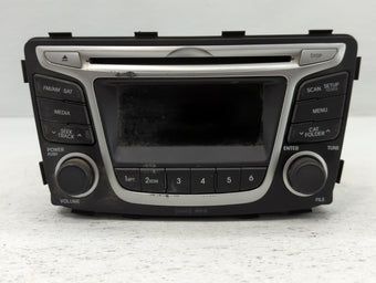 compare product 2014 Hyundai Accent Radio AM FM Cd Player Receiver Replacement P/N:96170-1R1104X Fits OEM Used Auto Parts