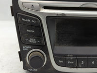 2014 Hyundai Accent Radio AM FM Cd Player Receiver Replacement P/N:96170-1R1104X Fits OEM Used Auto Parts - Oemusedautoparts