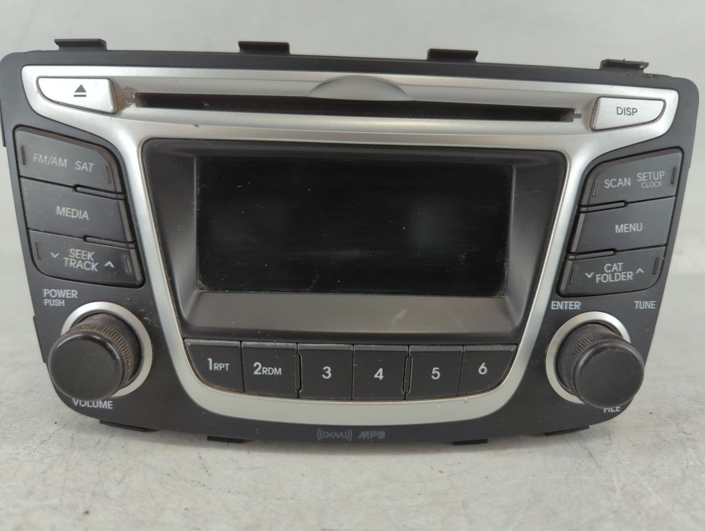 2014-2014 Hyundai Accent Am Fm Cd Player Radio Receiver - Oemusedautoparts1.com