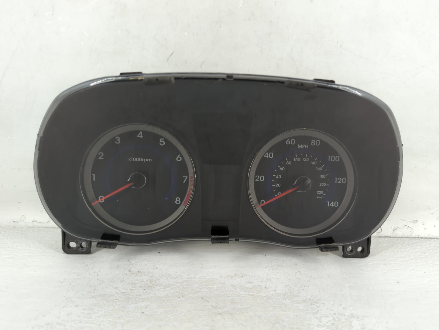 2013-2014 Hyundai Accent Instrument Cluster Speedometer Gauges P/N:94001-1R015 Fits Fits 2013 2014 OEM Used Auto Parts - Oem