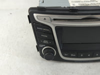 2014 Hyundai Accent Radio AM FM Cd Player Receiver Replacement P/N:96170-1R1564X Fits OEM Used Auto Parts - Oemusedautoparts